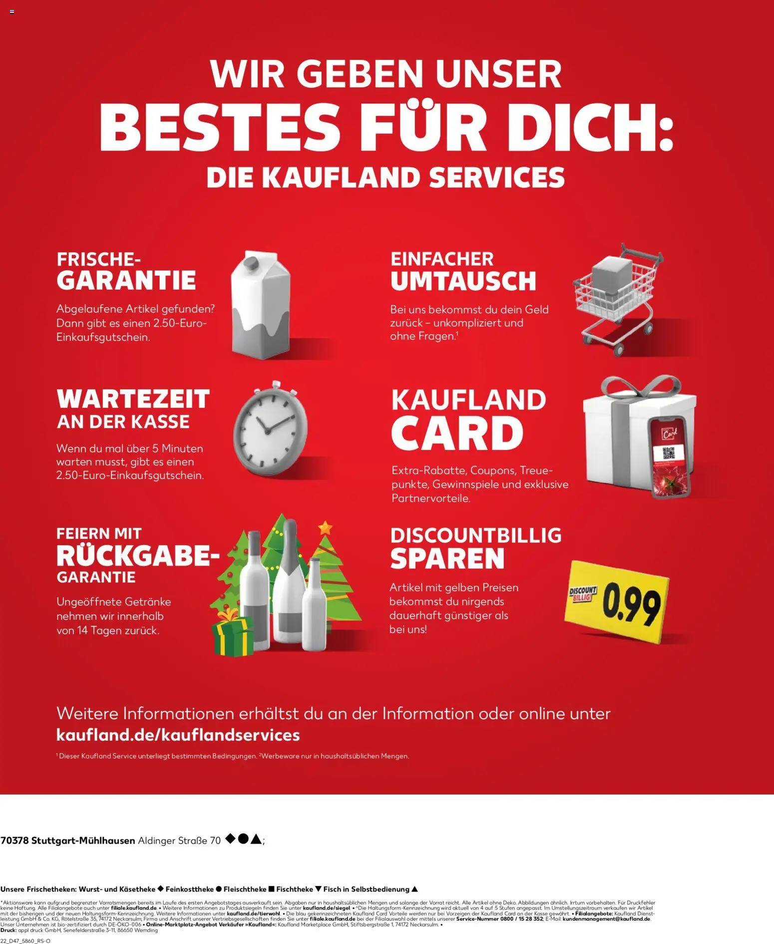 Kaufland prospekt Stuttgart	 – gültig ab 23.11.2025 | Seite: 22 | Produkte: Fisch, Wurst