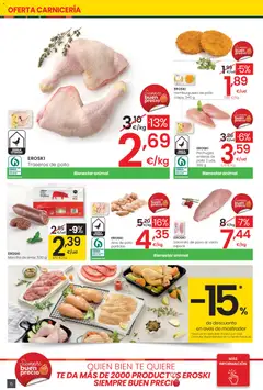 Vista previa Eroski - Siempre a buen precio  válido desde el 12.02.2026 | Página: 6 | Productos: Arroz, Té, Σοκολατούχο γάλα