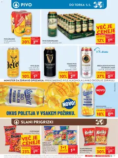 Spar katalog akcije – veljaven od 29.04.2026 | Stran: 21 | Izdelki: Kos, Suši, Cips, Smetana