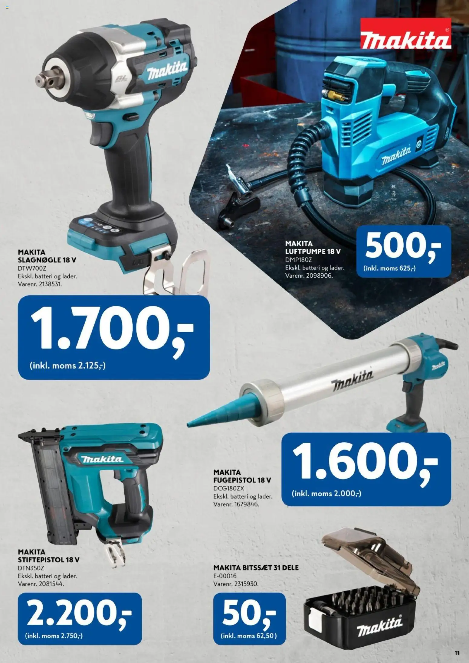 Davidsen tilbudsavis – gyldig fra 23.04.2026 | Side: 11 | Produkter: Batteri