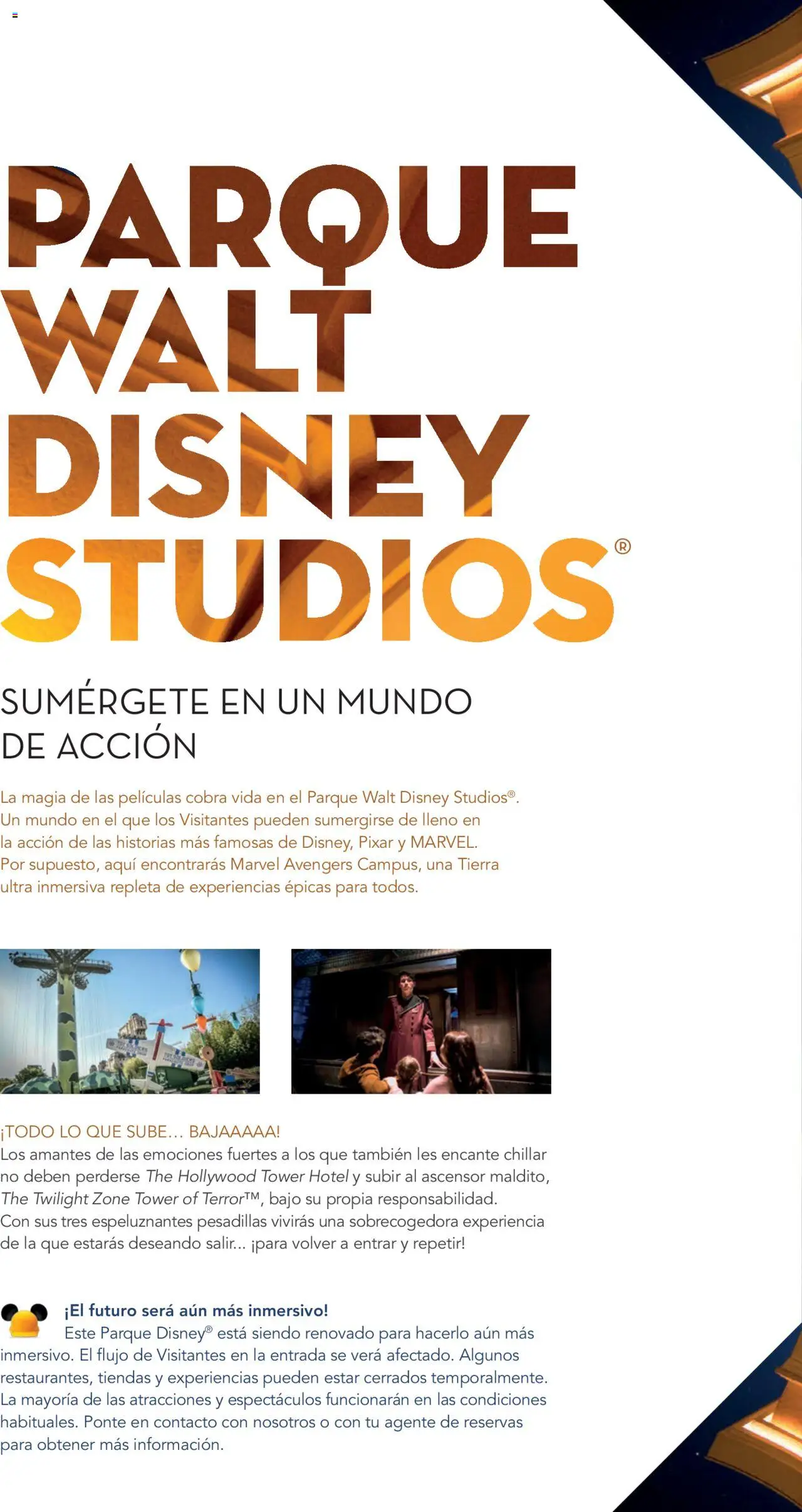 Viajes El Corte Inglés - Disneyland Paris 2025 2026 │ válido desde el 01.04.2025 | Página: 16