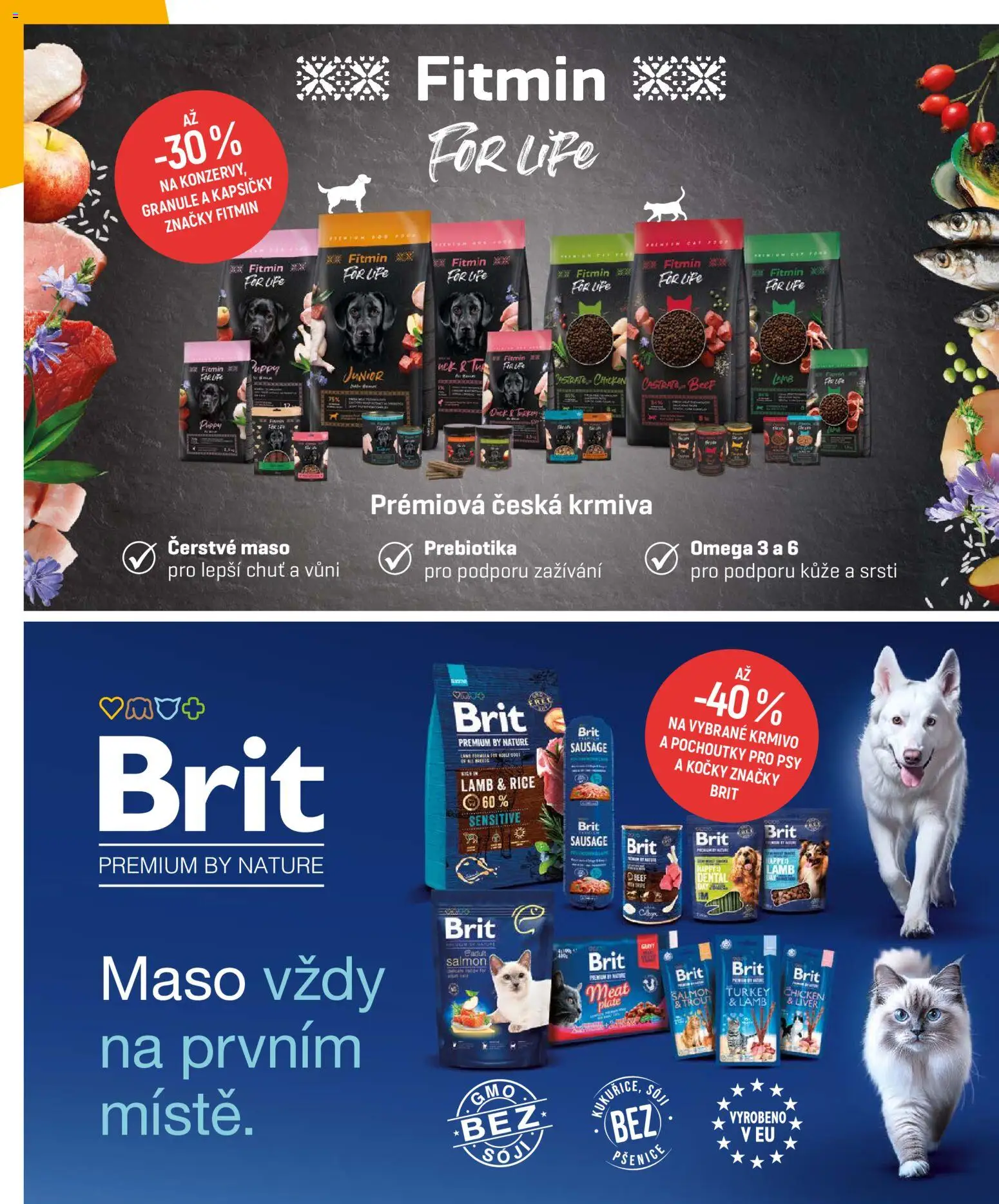 Globus leták - Praha Zličín od 18.02.2026 | Strana: 5 | Produkty: Omega 3, Granule, Omega, Maso