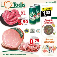 Anteprima del volantino Todis Peschiera catalogo valido a partire dal 07.08.2025
