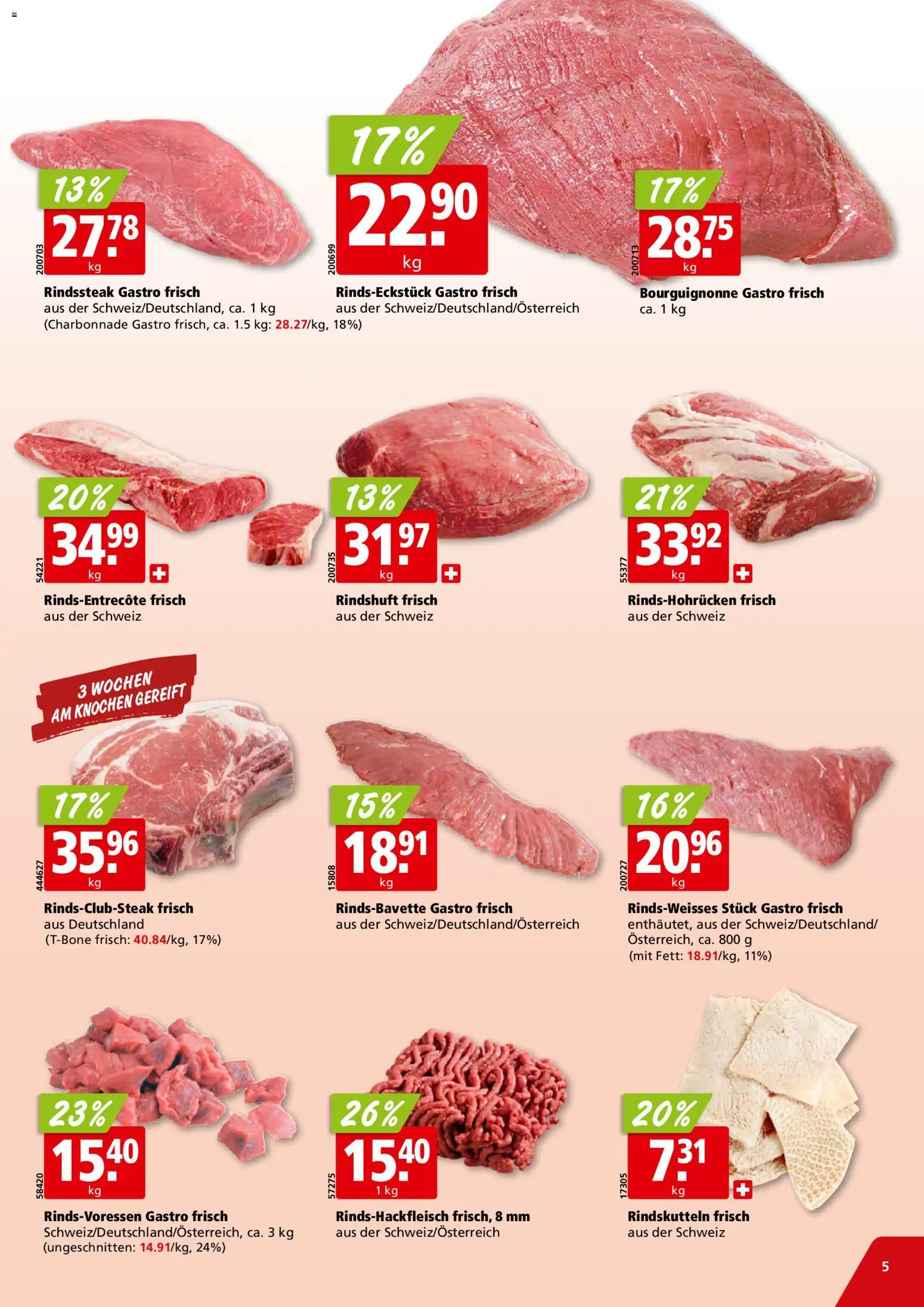 Aligro Aktionen Chavannes, Matran, Genf, Sitten – gültig ab 24.11.2025 | Seite: 5