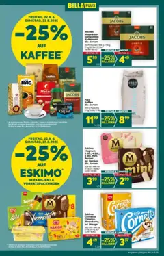 Billa Plus Flugblatt gültig ab 21.08.2025 | Seite: 3 | Produkte: Mango, Kaffee