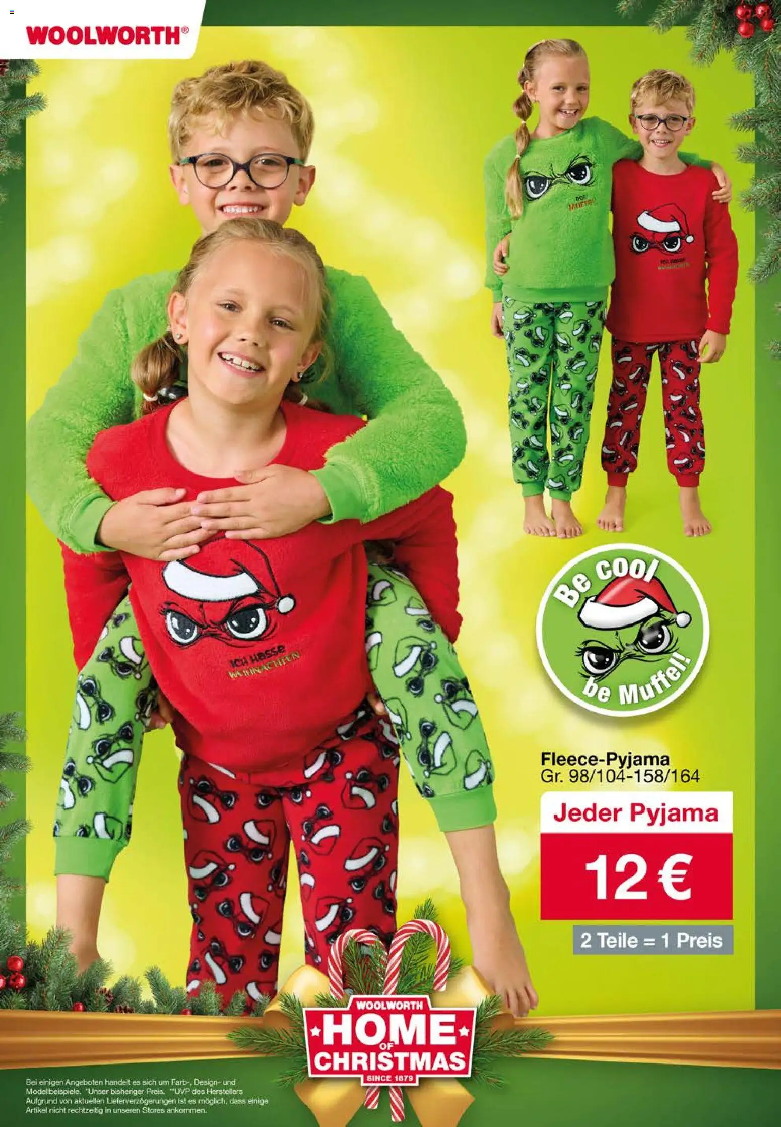 Woolworth  Weihnachtskatalog! gültig ab 24.10.2025 | Seite: 104 | Produkte: Pyjama