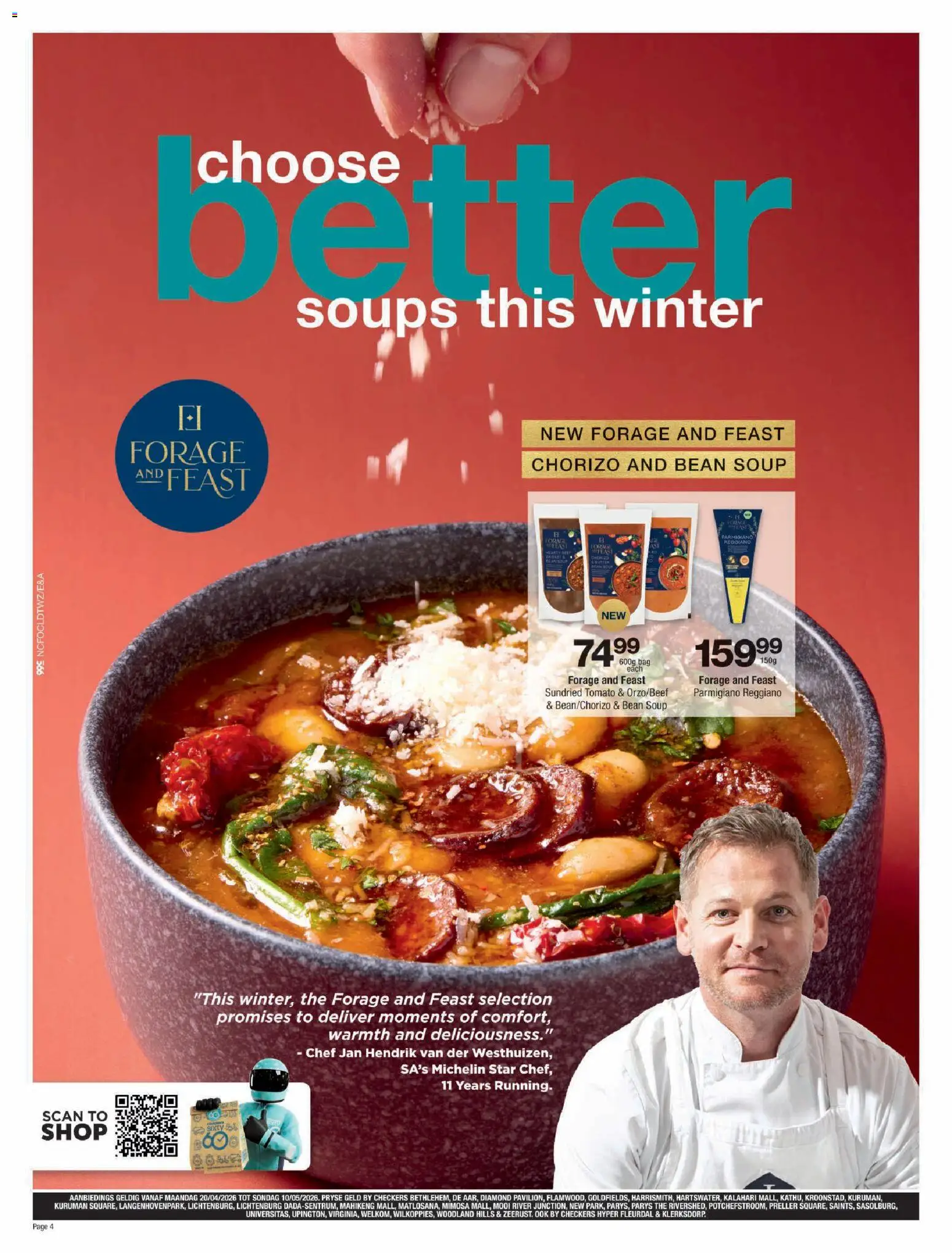 New Checkers catalogue – valid from 20.04.2026 | Page: 4 | Products: Soup