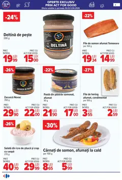 Ofertele Carrefour valabile de la 25.03.2026 | Pagină: 11 | Produse: Pește, Legume