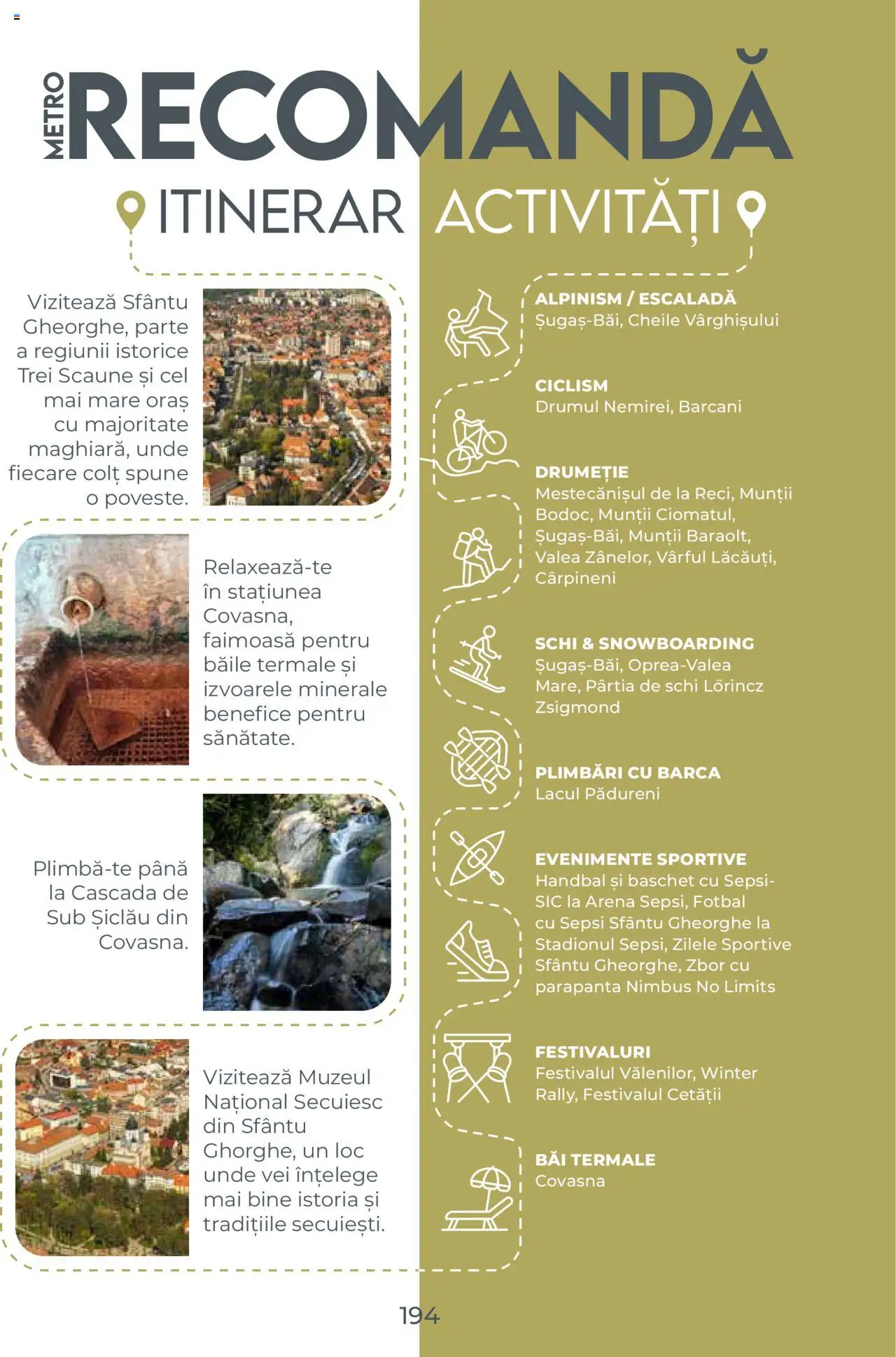 Metro catalog - Ghid de călătorie România – valabil de la 01.08.2025 | Pagină: 194