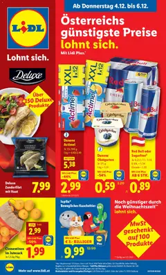 Lidl Flugblatt - Altenmarkt im Pongau, St. Johann im Pongau, Zell am See ab 04.12.2025 gültig