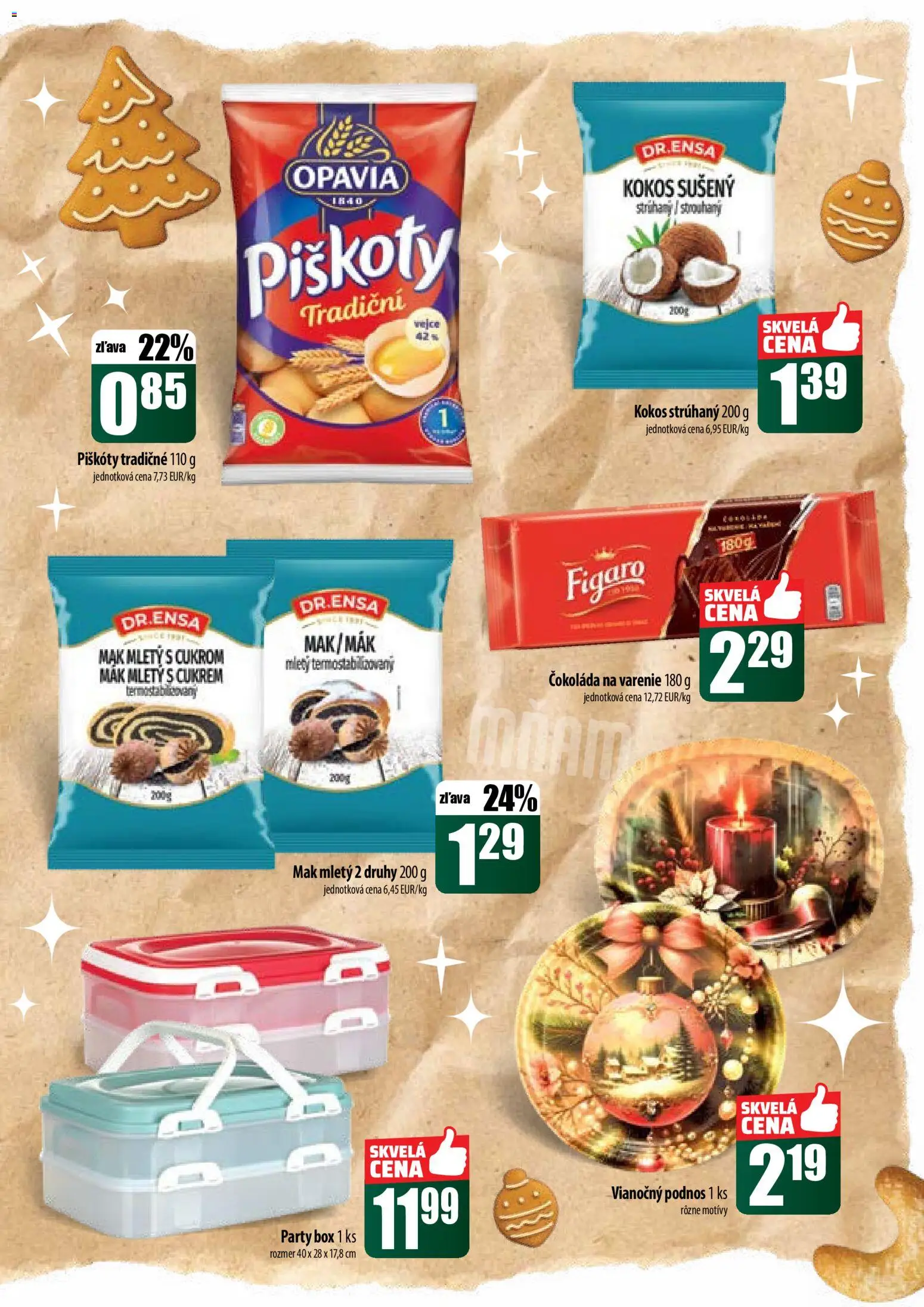 Nové COOP Jednota akcie – leták je platný od 11.12.2025 | Strana: 37 | Produkty: Čokoláda, Mak