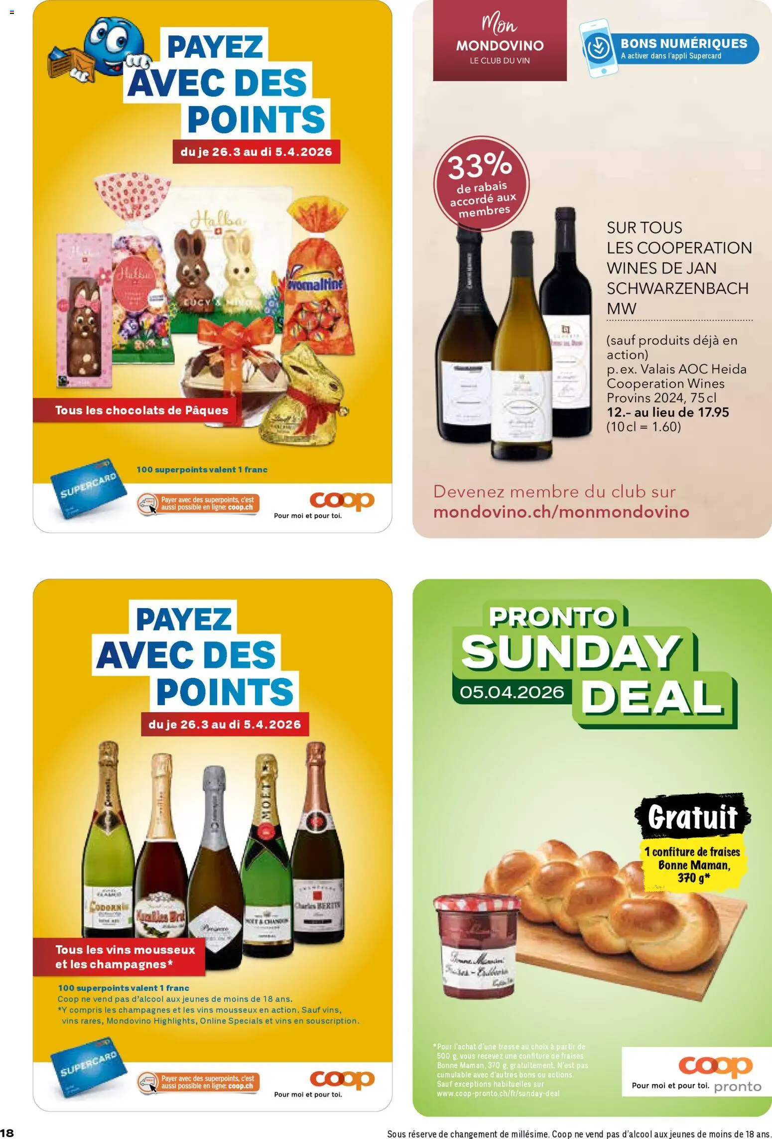 Coop aktionen FR – gültig ab 31.03.2026 | Seite: 18
