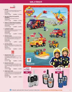 Müller Játékkatalógus 2025 - amely érvényes a következő dátumtól: 27.10.2025 | Oldal: 21 | Termékek: Walkie talkie