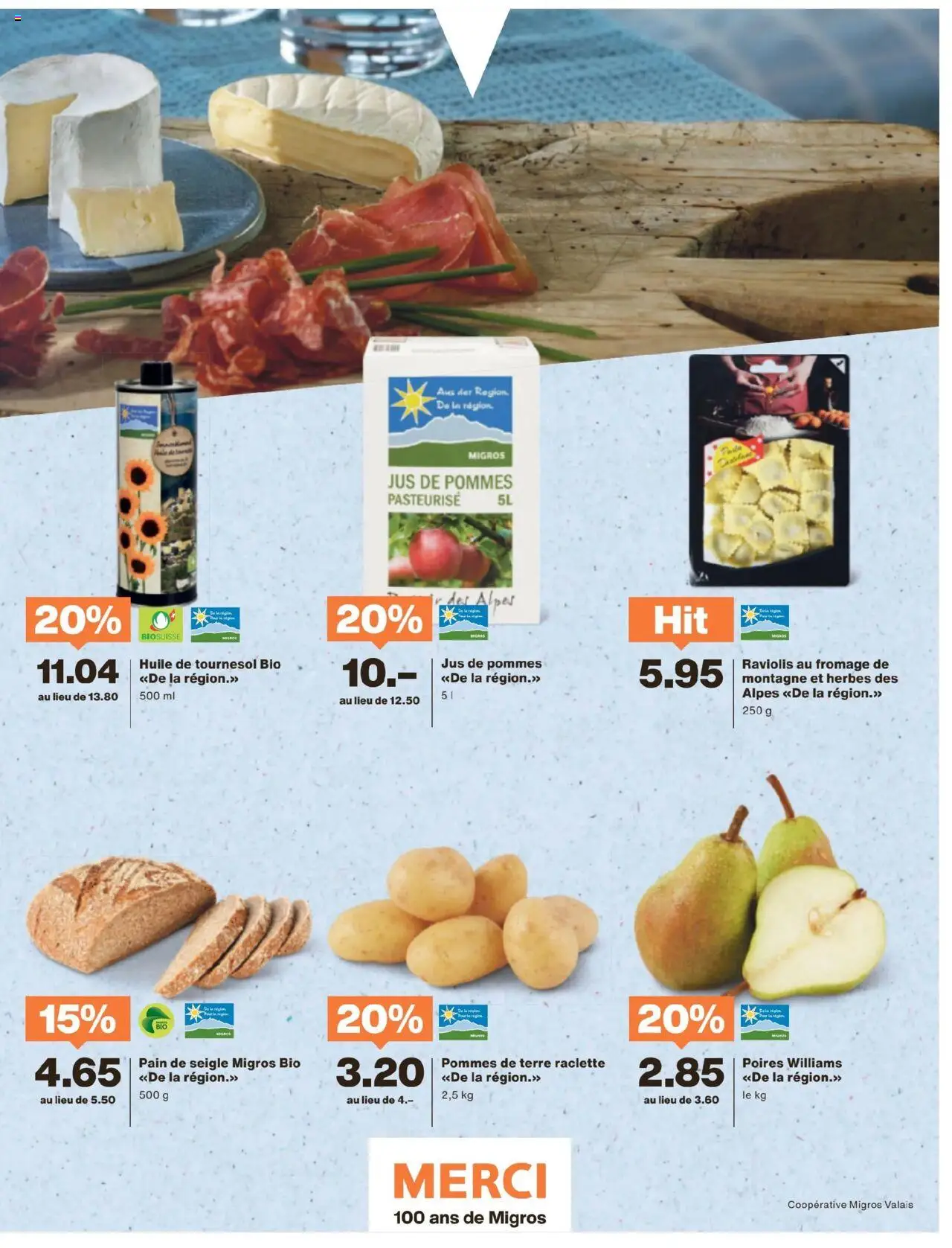 Migros Magazin FR – gültig ab 08.09.2025 | Seite: 3 | Produkte: Raclette, Apple