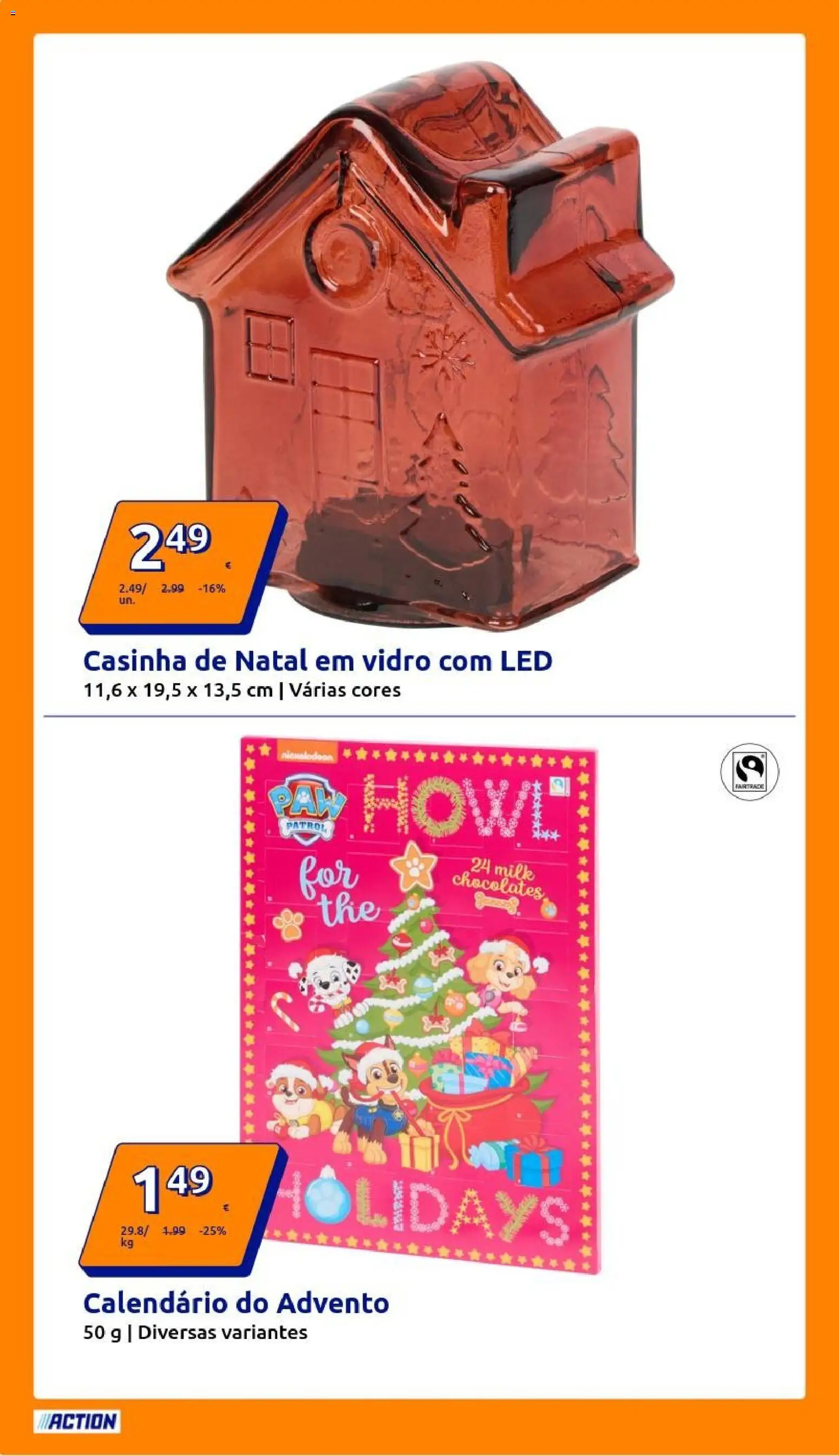 Action - Action PT week 47 2025 │ válido de 19.11.2025 | Página: 18 | Produtos: Chocolates