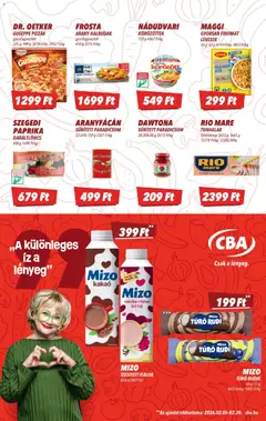 CBA Akciós újság - amely érvényes a következő dátumtól: 12.02.2026 | Oldal: 3