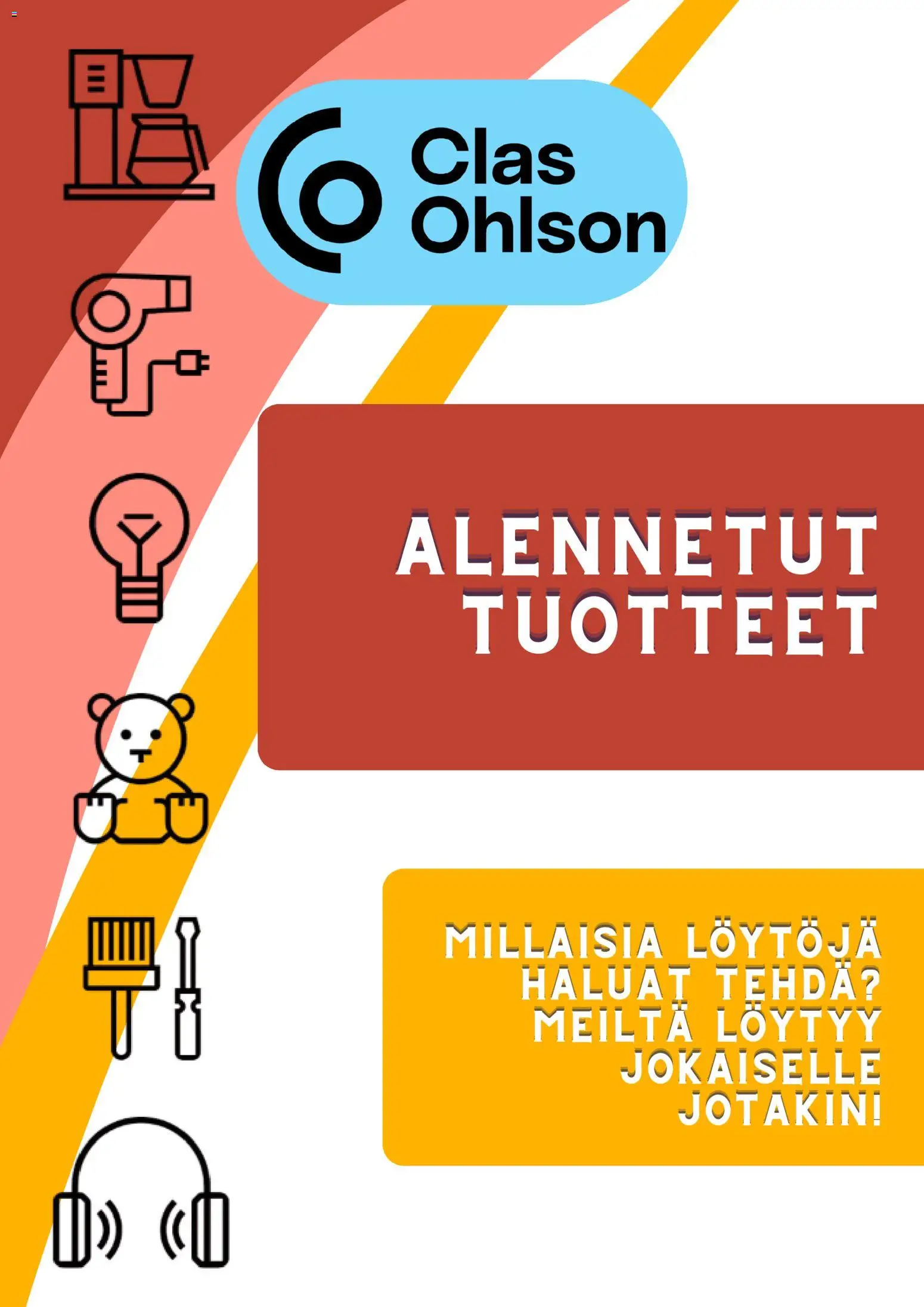 Clas Ohlson tarjoukset – voimassa 23.03.2026 alkaen | Sivu: 1