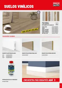 Vista previa Brico Depôt Revestimientos válido desde el 02.01.2026 | Página: 27 | Productos: Suelos vinílicos