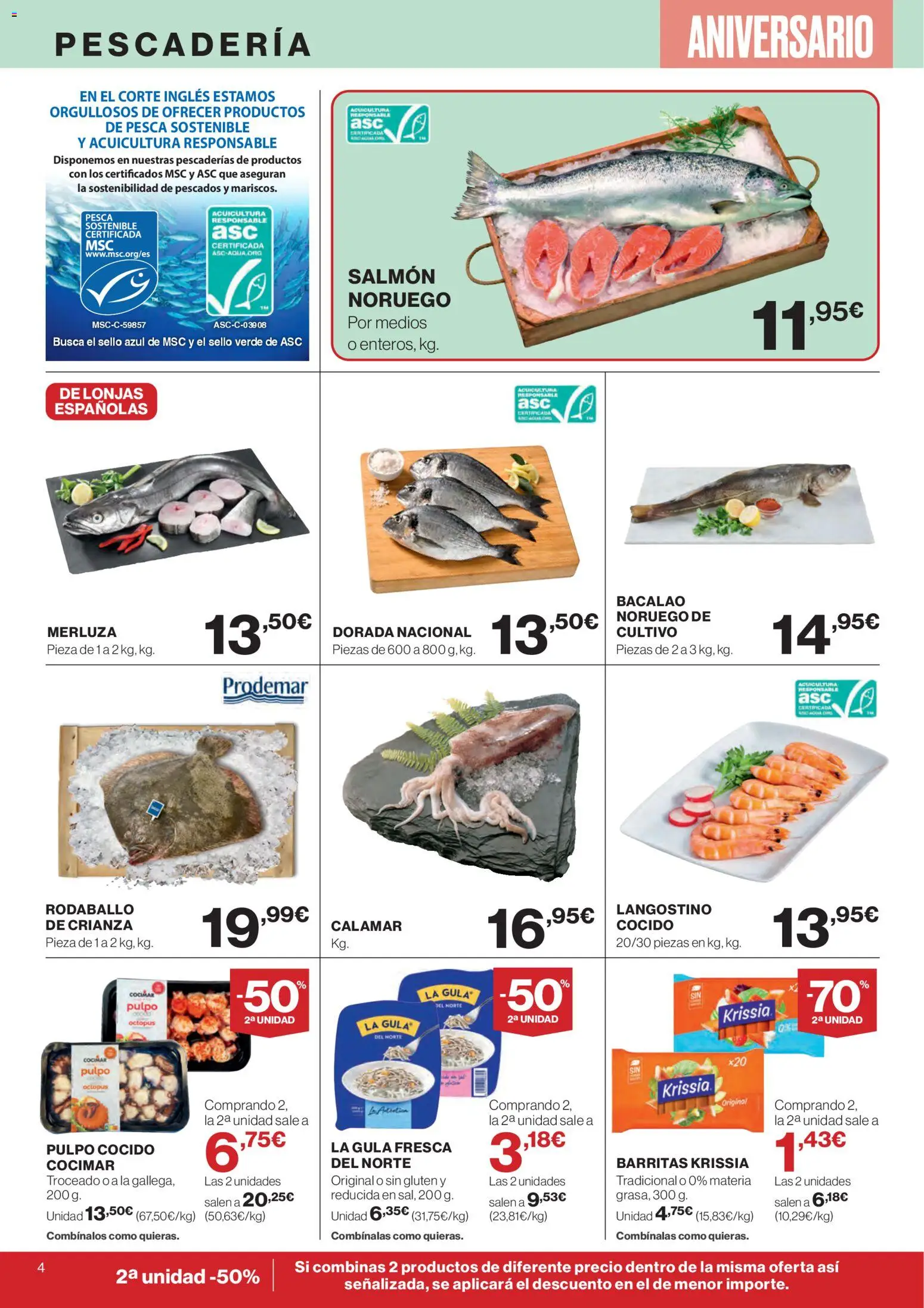 Supercor folleto │ válido desde el 06.11.2025 | Página: 4 | Productos: Langostino