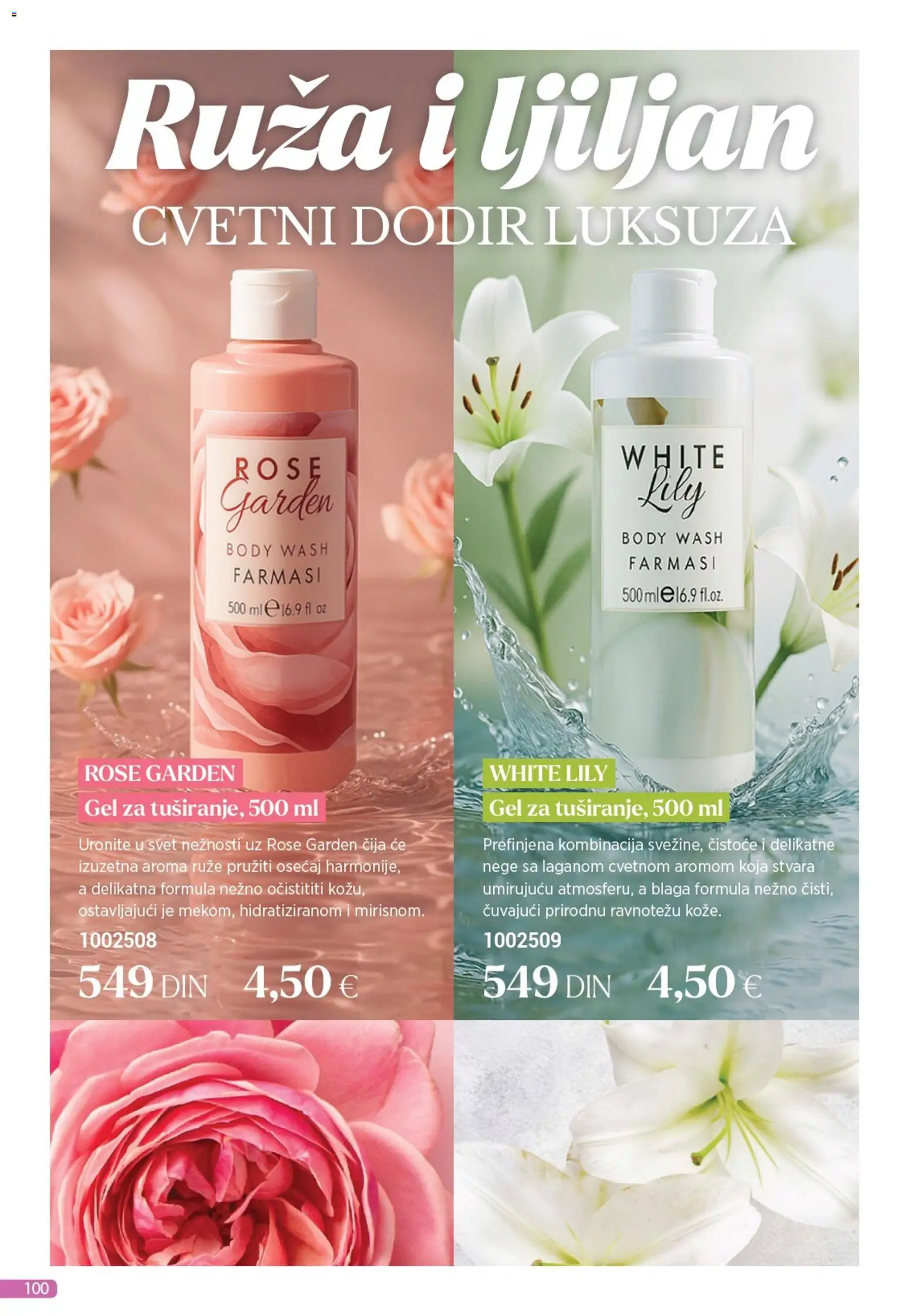 Farmasi katalog - važi od 01.11.2025 | Strana: 100 | Proizvode: Ruze