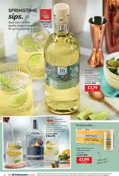 Preview of Aldi - Easter 2026 Scottish valid from 06.03.2026 | Page: 26 | Products: Gin, Tonic water, Bancs de Musculation