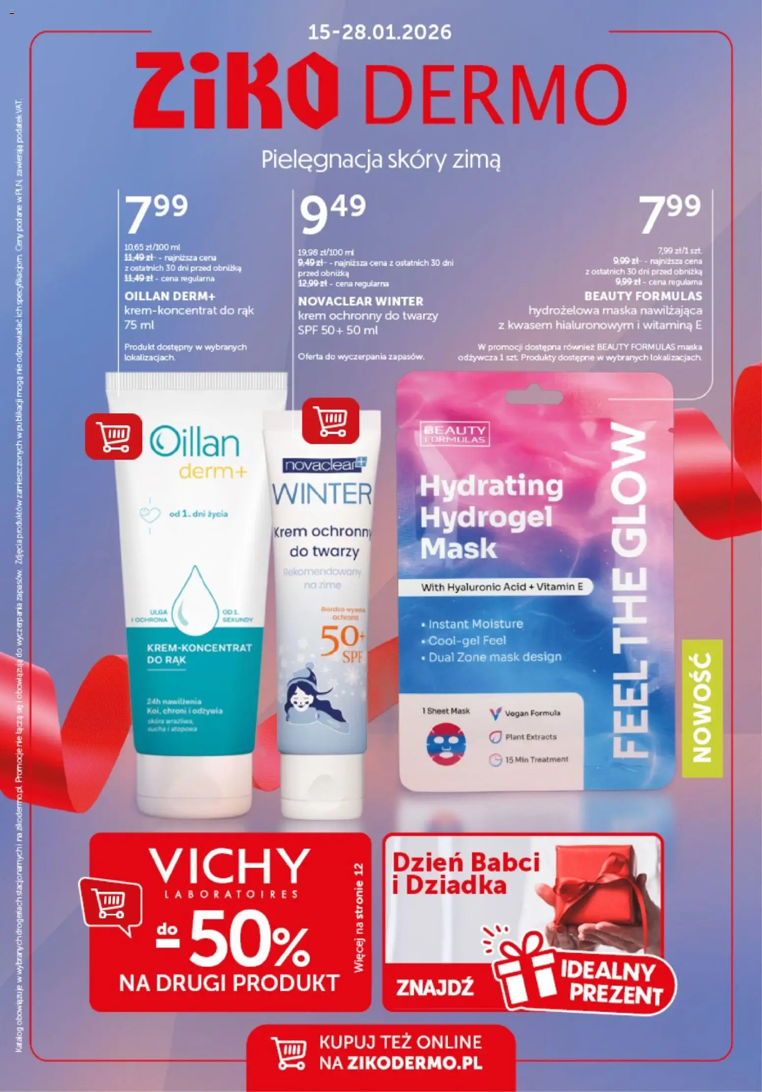 Ziko Gazetka od 15.01.2026 | Strona: 1 | Produkty: Maska, Krem