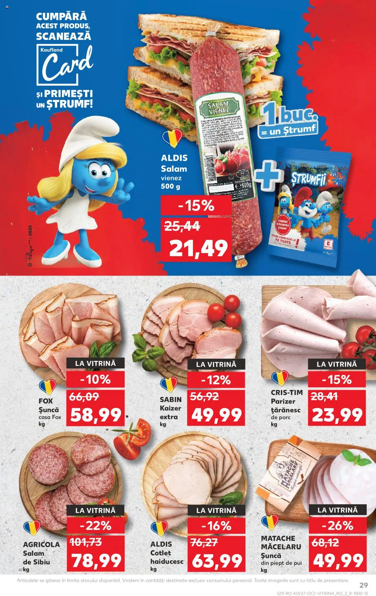 Kaufland RO akciós ujság - amely érvényes a következő dátumtól: 10.09.2025 | Oldal: 29