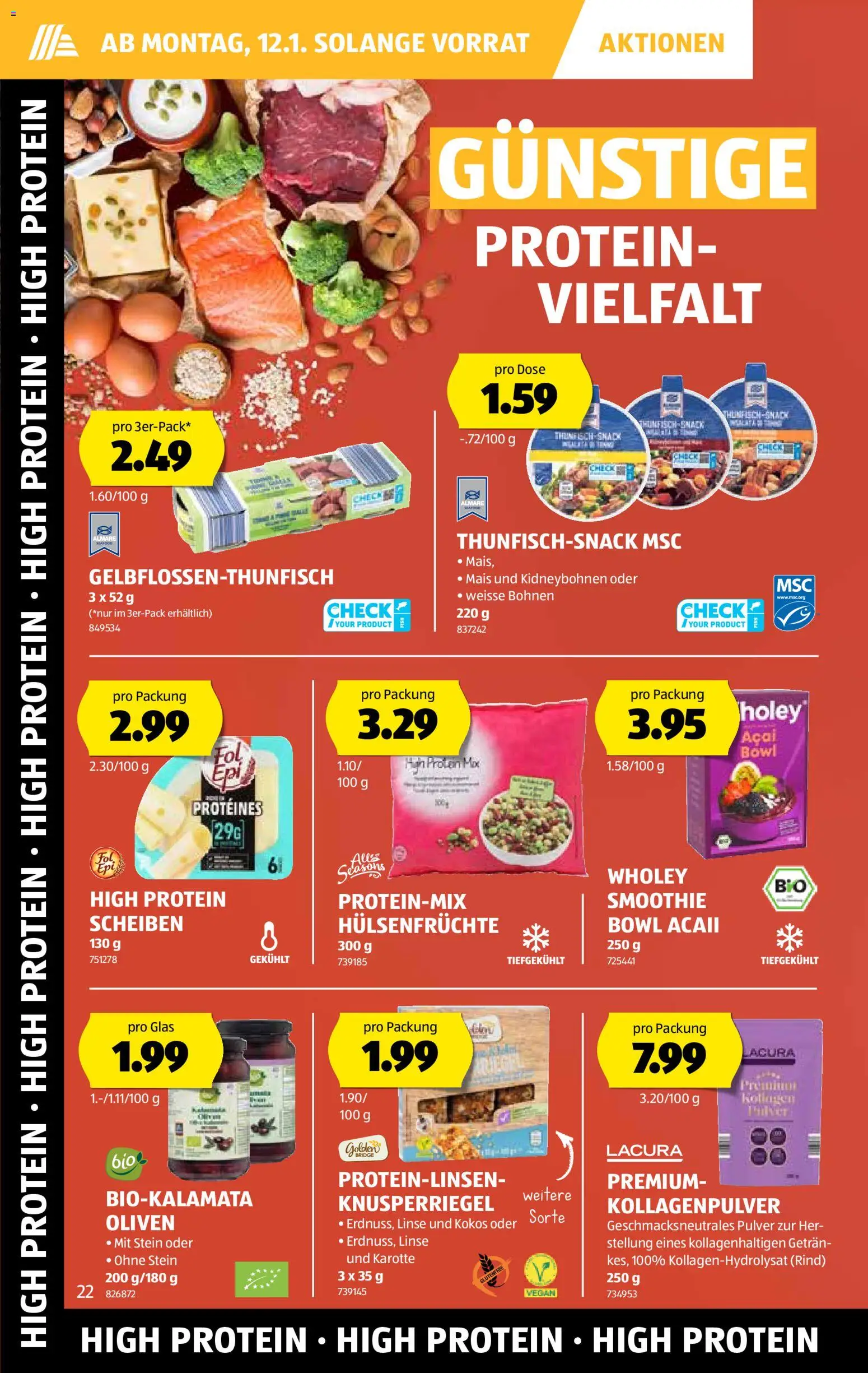Aldi Aktionen – gültig ab 08.01.2026 | Seite: 23 | Produkte: Pulver, Karotte
