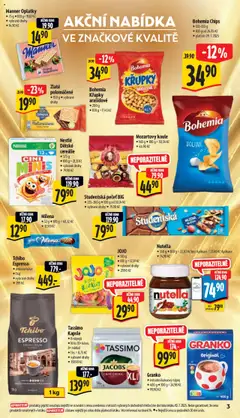 Albert leták - Supermarket od 16.07.2025 | Strana: 8 | Produkty: Tassimo, Jacobs, Crema, Nutella