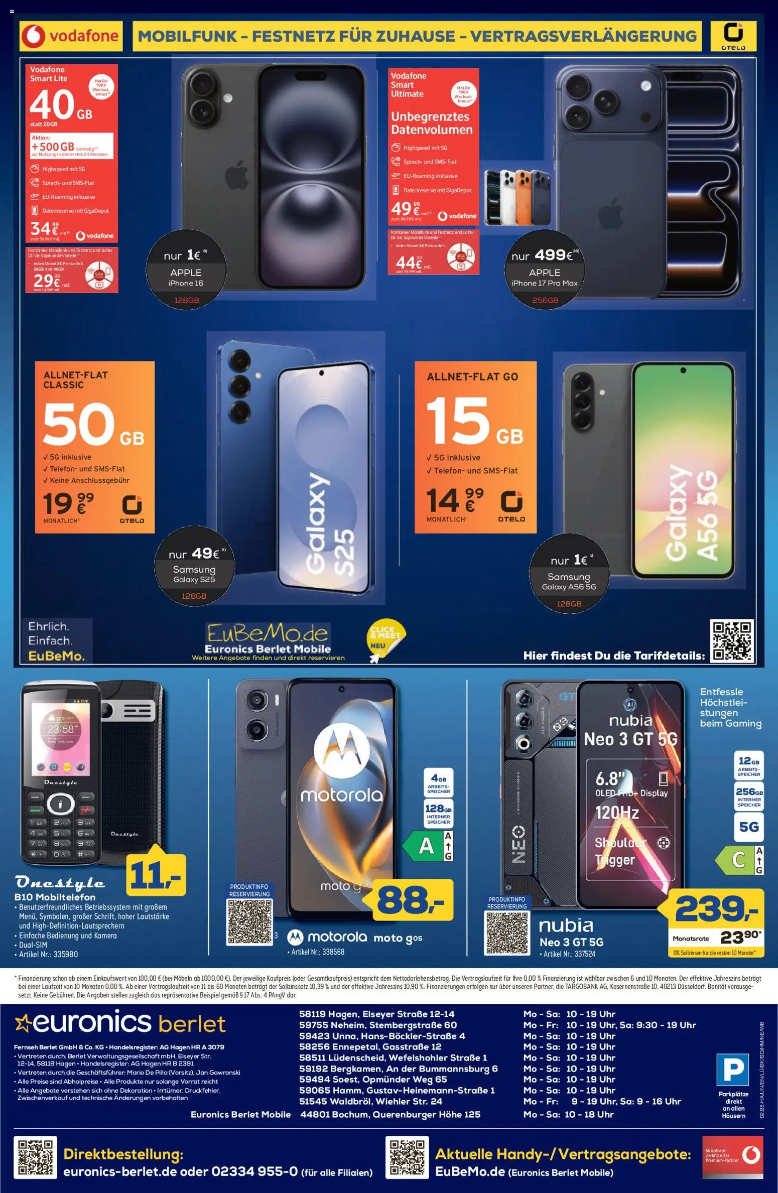 Euronics  Neues Jahr, neue Rabatte - Berlet – gültig ab 24.12.2025 | Seite: 8 | Produkte: Samsung, Apple, Telefon, Uhr