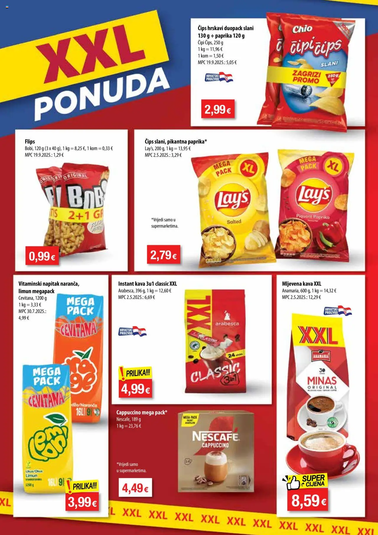 NTL katalog | vrijedi od 08.10.2025 | Stranica: 4 | Proizvodi: Flips, Mljevena kava, Kava, Cappuccino