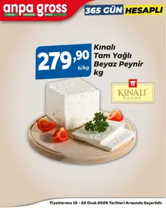 16.01.2026 tarihinden itibaren geçerli olan Anpa Gross kataloğu önizlemesi