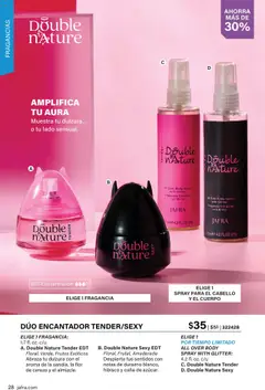 JAFRA folleto │ válido desde el 01.09.2025 | Página: 28 | Productos: Fragancia, Spray para el cabello, Body