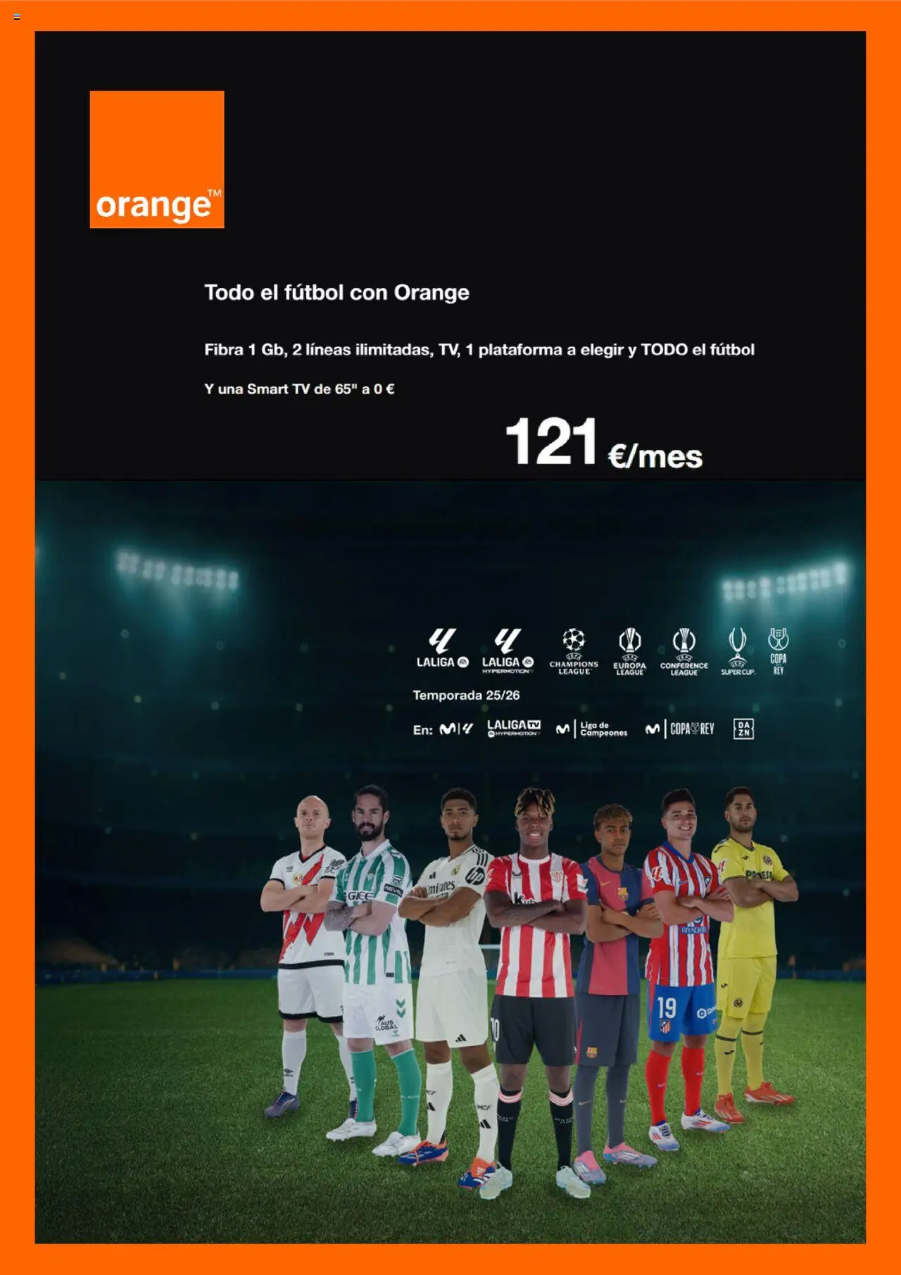 Orange ofertas │ válido desde el 25.09.2025 | Página: 1 | Productos: Mesa