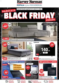 Black Friday Harvey Norman - Pregled kataloga iz trgovine Harvey Norman, vrijedi od 13.11.2025