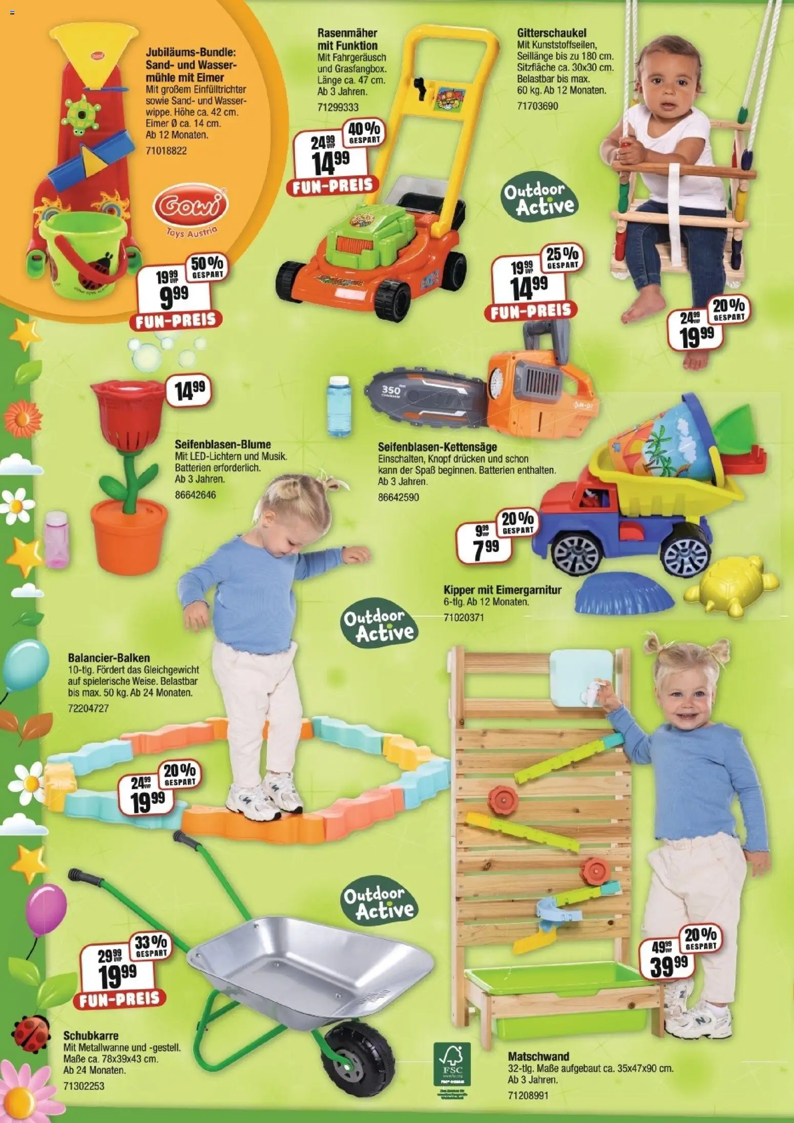 Vedes Großhandelsflyer Ostern 2026 – gültig ab 16.03.2026 | Seite: 2 | Produkte: Mühle, Rasenmäher, Batterien, Wasser