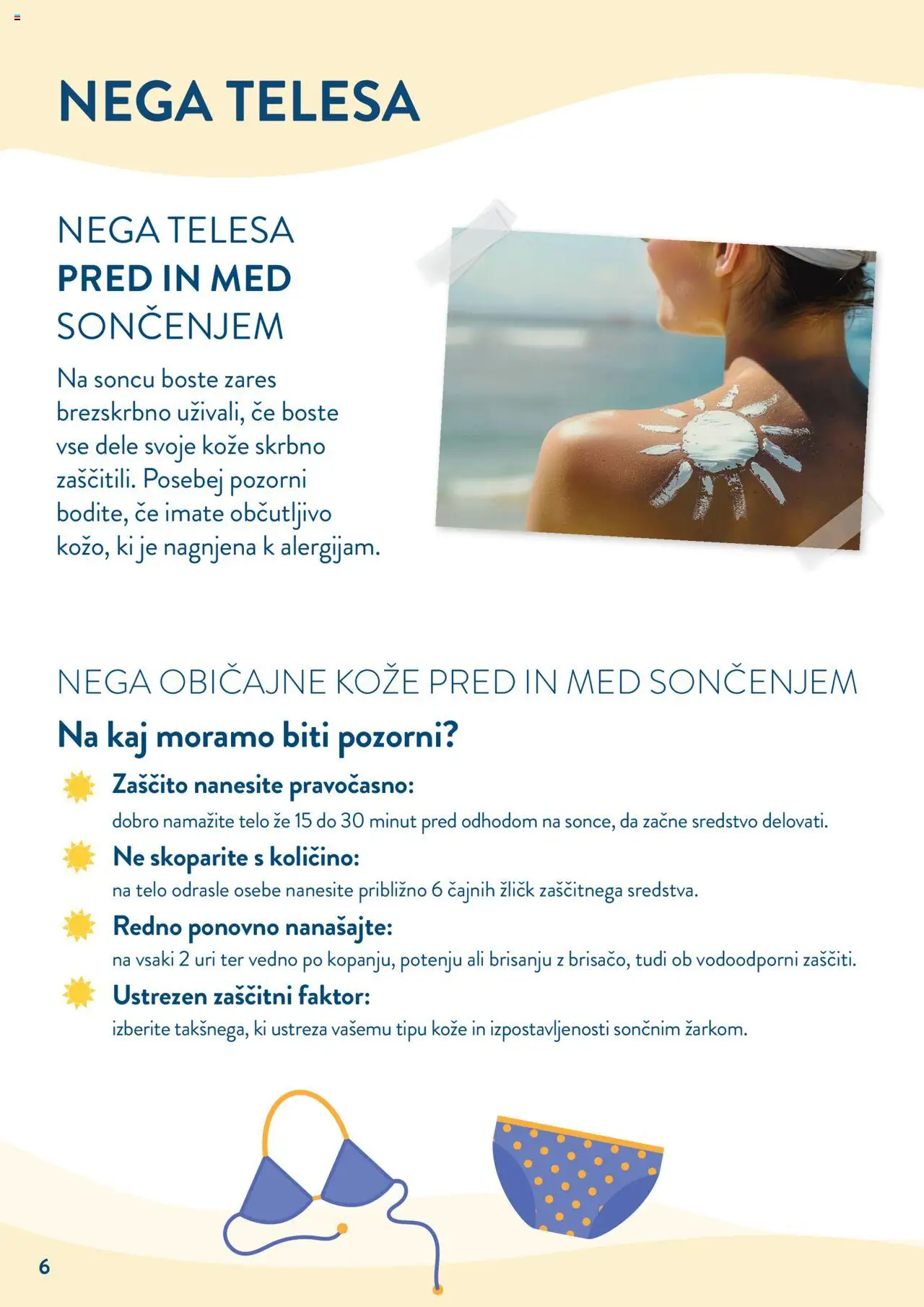 Spar katalog zaščita kože pred soncem │ velja od 12.05.2025 | Stran: 6