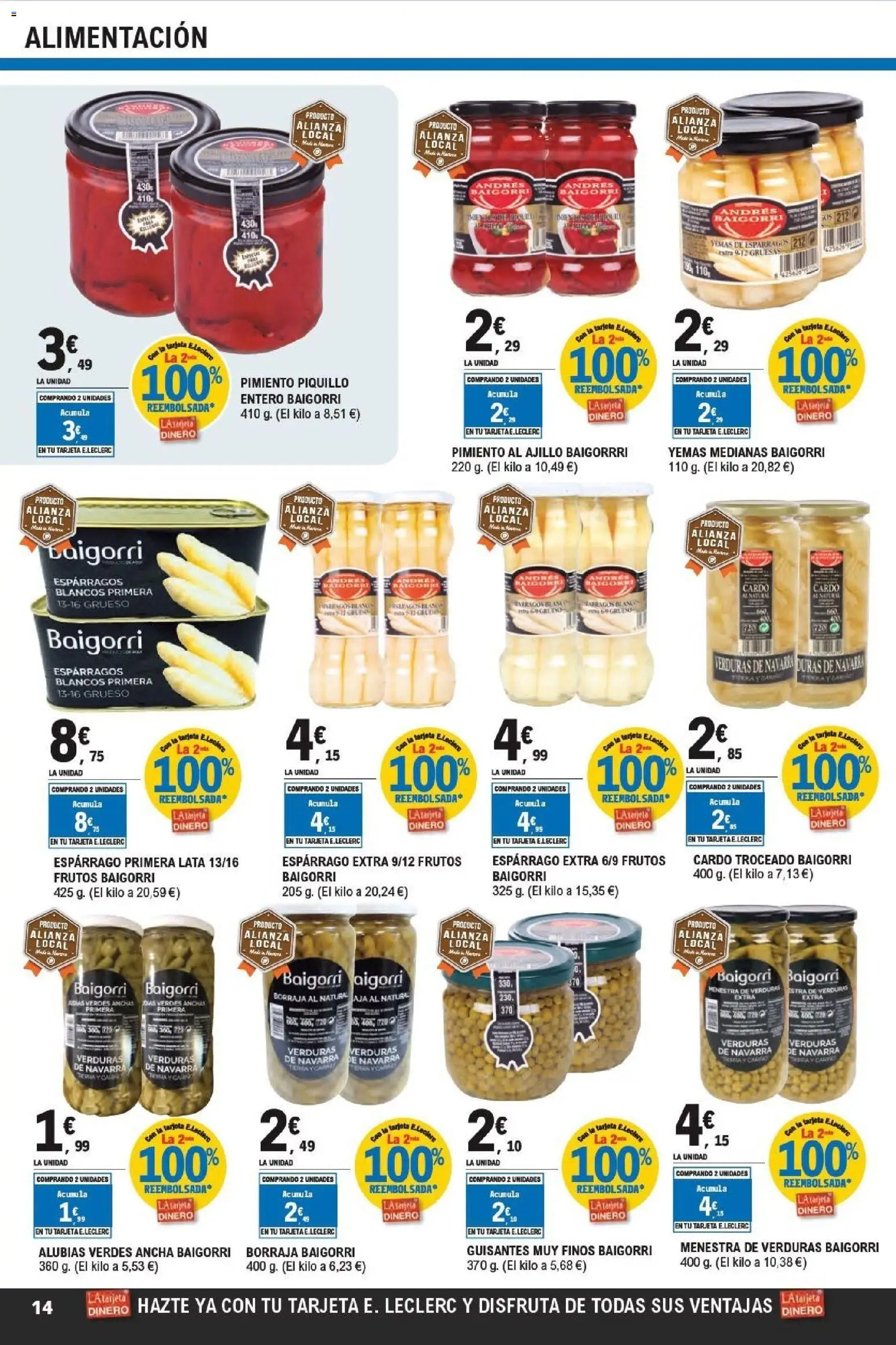 E.Leclerc folleto Super ofertas │ válido desde el 01.04.2026 | Página: 14 | Productos: Νερό καρύδας, Κάδος απορρυμάτων