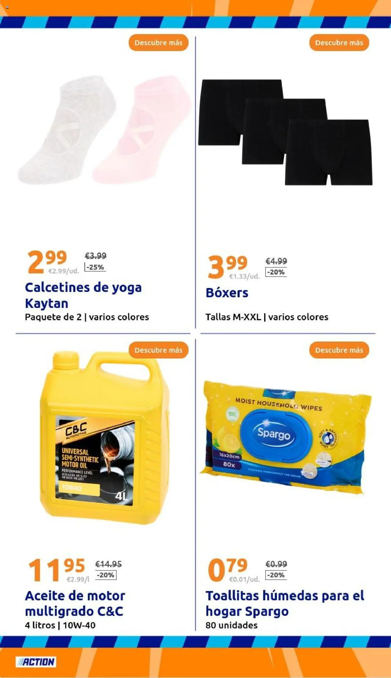Action - Action ES week 37 2025 │ válido desde el 10.09.2025 | Página: 18 | Productos: Boxers, Aceite