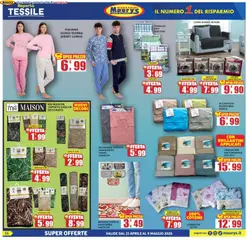Anteprima del volantino Maury's volantino valido a partire dal 23.04.2026 | Pagina: 16 | Prodotti: Pigiama, Letto, Tovaglia, Tappeto