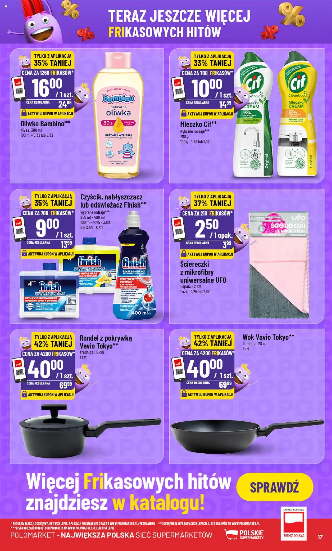 POLOmarket Gazetka od 04.06.2025 | Strona: 17 | Produkty: Odświeżacz, Cleaner, Zapach, Finish