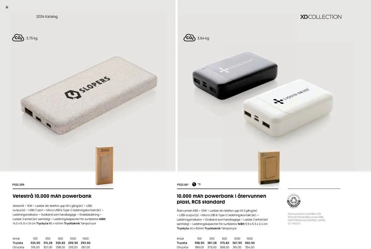 Lyreco reklamblad aktuell från 12.03.2024 | Sida: 262 | Produkter: Telefon, Powerbank, USB