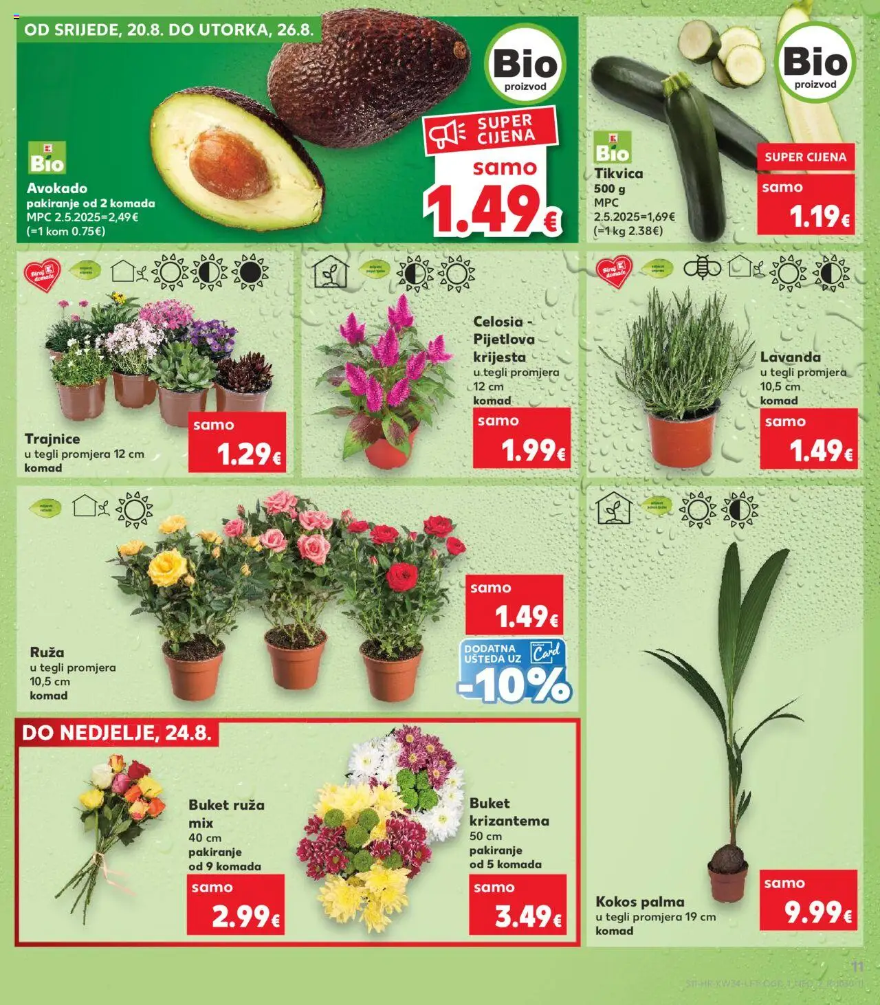 Kaufland katalog | vrijedi od 20.08.2025 | Stranica: 11 | Proizvodi: Avokado