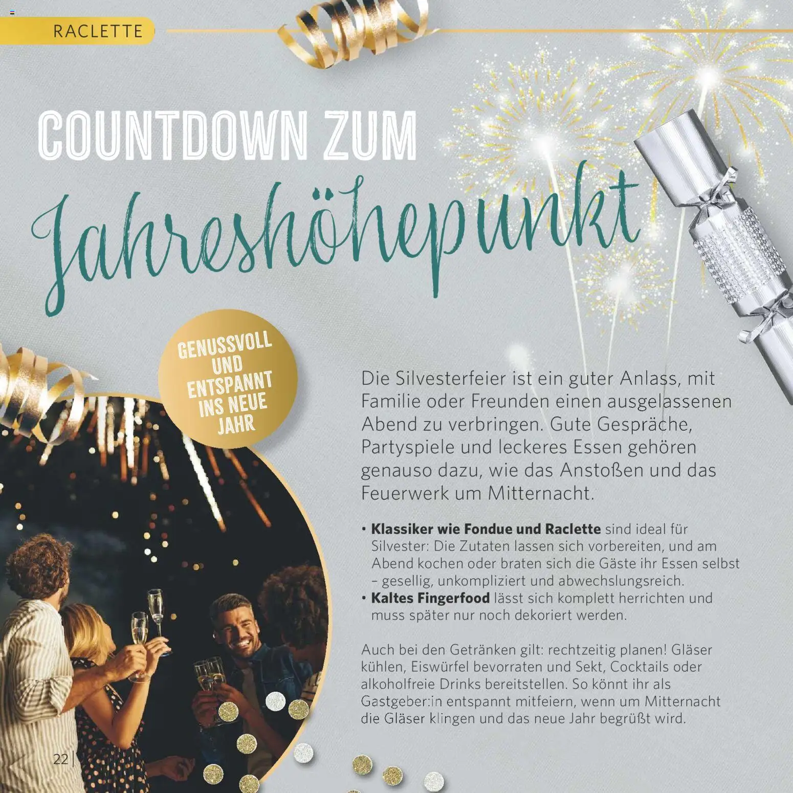 Combi - Festliche Momente – gültig ab 24.11.2025 | Seite: 22 | Produkte: Raclette, Fondue