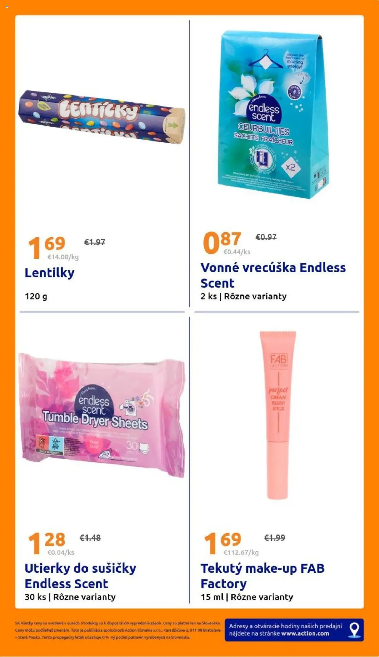 Nové Action akcie – leták je platný od 01.10.2025 | Strana: 33 | Produkty: Hodiny
