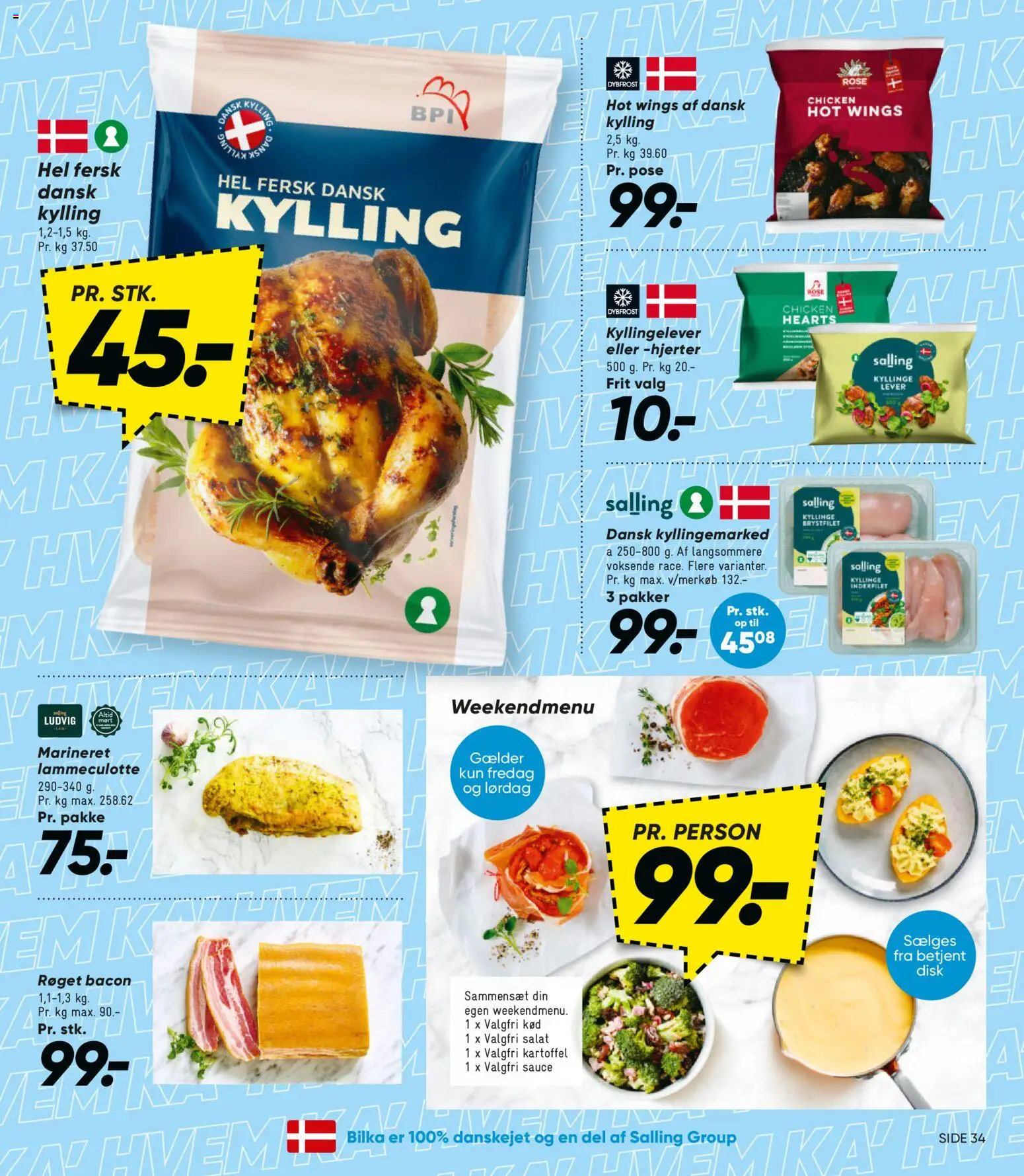 Bilka tilbudsavis – gyldig fra 09.01.2026 | Side: 16 | Produkter: Salat, Disk, Bacon