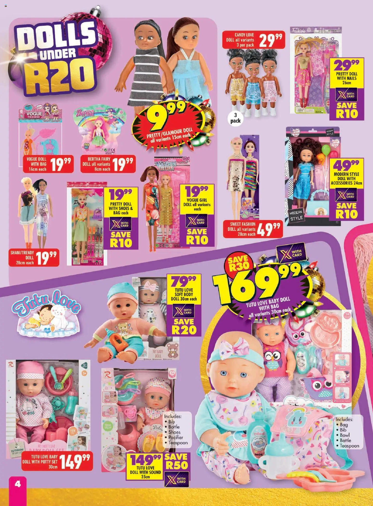 New Shoprite catalogue – valid from 24.11.2025 | Page: 4 | Products: Bag, Bowl