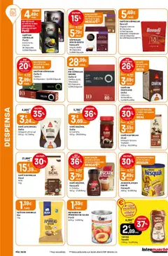 Intermarché folheto │ válido de 11.09.2025 | Página: 18 | Produtos: Delta q, Pó, Leite, Café