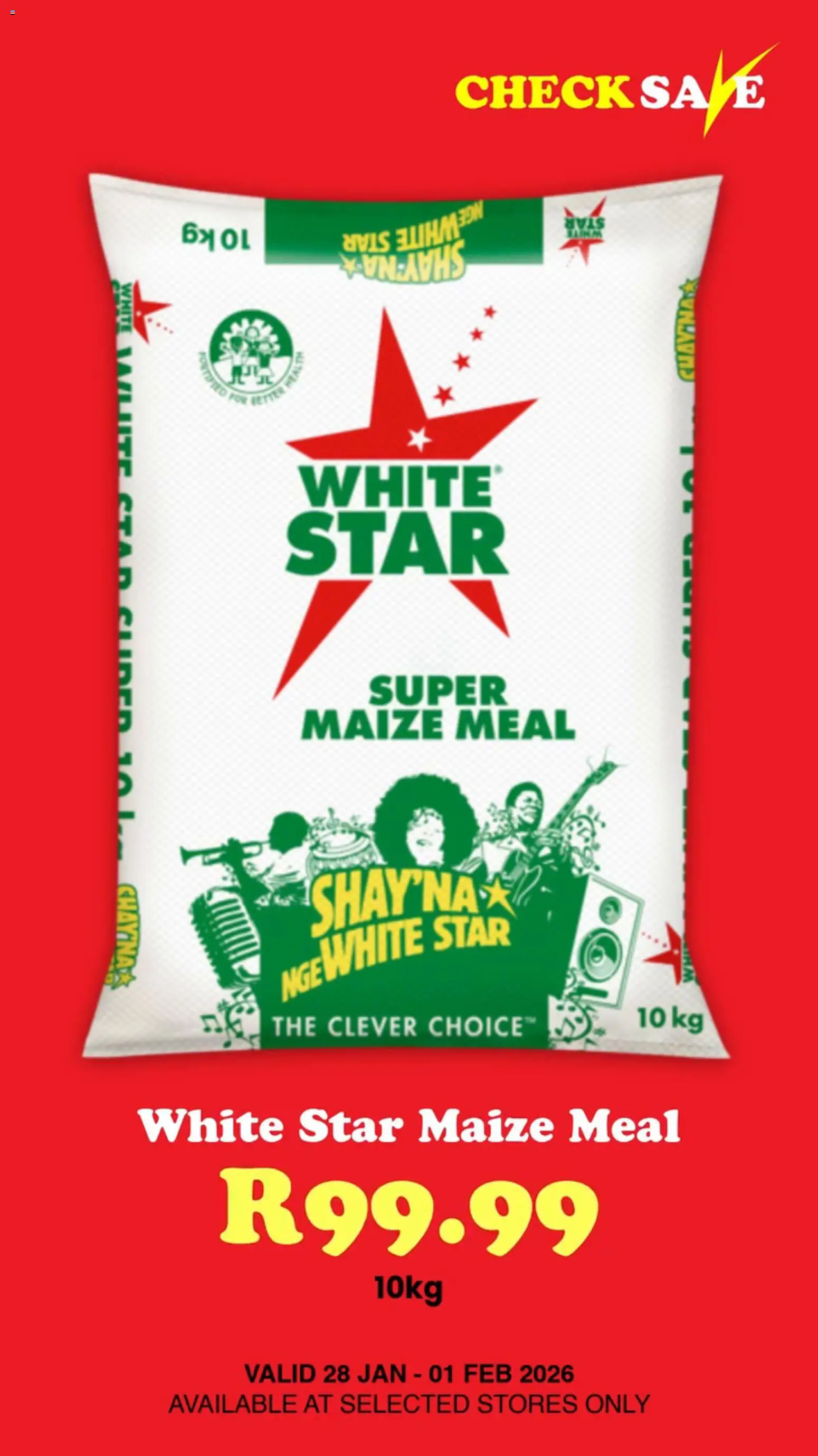 New Check Save catalogue – valid from 29.01.2026 | Page: 2 | Products: Maize meal