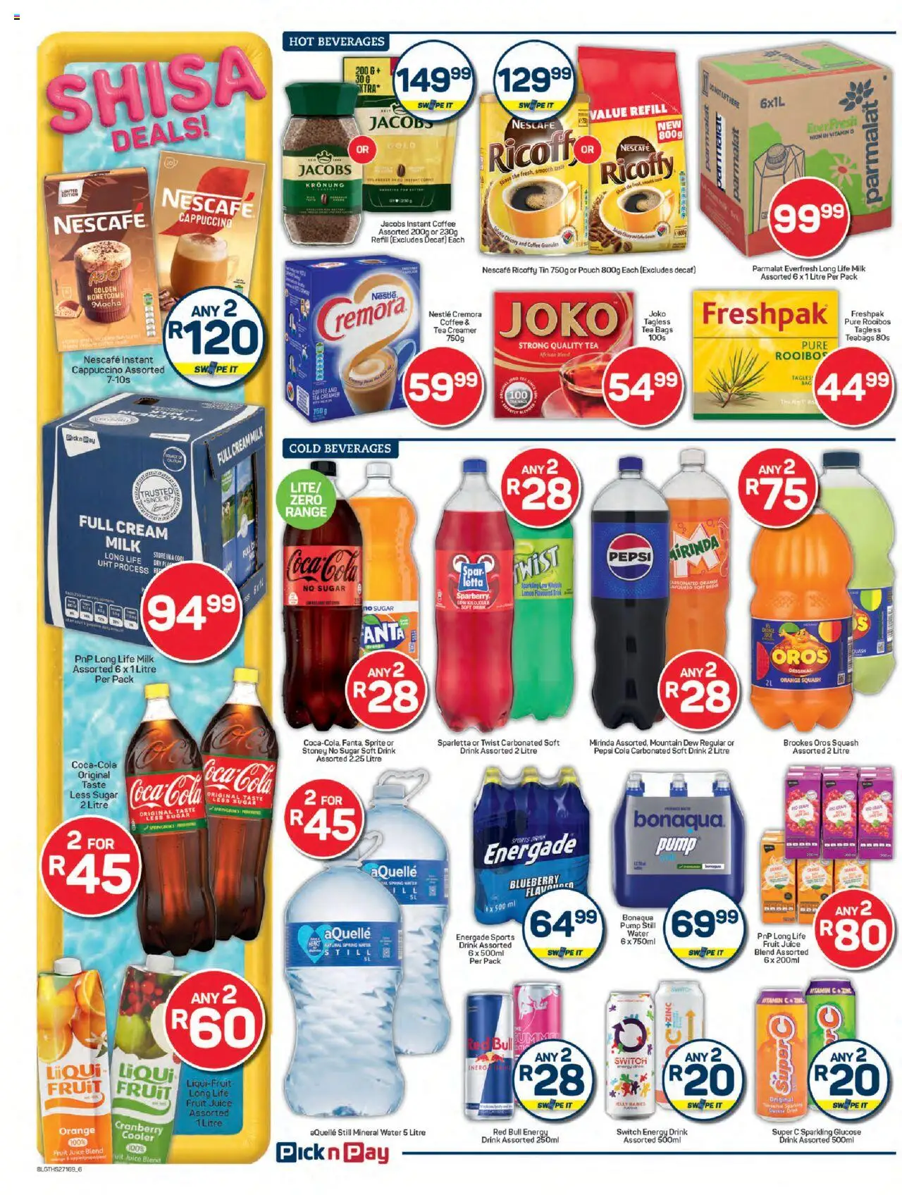 New Pick n Pay catalogue – valid from 22.09.2025 | Page: 6 | Products: Tea, Cream, Fruit, Estuche organizador de viaje